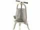 Baesso V20 Inox - Pressoir &agrave; fruits Manuel - Pressoir &agrave; vis - Fruits et l&eacute;gumes - 9 Lt