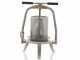 Baesso V20 Inox - Pressoir &agrave; vis pour fruits et l&eacute;gumes 9 L &ndash; Cage en acier inoxydable
