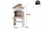 Palazzetti Cordoba - Barbecue Module Grill &agrave; bois et charbon en ma&ccedil;onnerie