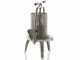 Baesso V25 Inox - Pressoir &agrave; fruits Manuel - Pressoir &agrave; vis - Fruits et l&eacute;gumes - 20 Lt