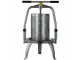 Baesso V30 Inox - Pressoir &agrave; vis pour fruits et l&eacute;gumes 30 L &ndash; Cage en acier inoxydable