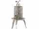 Baesso V30 Inox - Pressoir &agrave; vis pour fruits et l&eacute;gumes 30 L &ndash; Cage en acier inoxydable