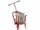 Baesso F25 Inox - Pressoir &agrave; fruits Manuel - Pressoir &agrave; vis - Fruits et l&eacute;gumes - 20 Lt