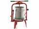 Baesso F25 Inox -Pressoir &agrave; vis pour fruits et l&eacute;gumes 20 L &ndash; Cage en acier inoxydable