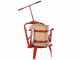 Baesso F25 &ndash; Pressoir &agrave; vis pour fruits et l&eacute;gumes 20 L &ndash; Cage en bois