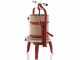 Baesso F25 &ndash; Pressoir &agrave; vis pour fruits et l&eacute;gumes 20 L &ndash; Cage en bois