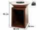 RoyalFood COR-4000 - Barbecue &agrave; bois en corten