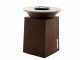 RoyalFood COR-4000 - Barbecue &agrave; bois en corten