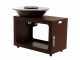 RoyalFood COR-4250 - Barbecue &agrave; bois en corten
