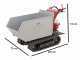 GINKO TR 660 - Brouette &agrave; moteur thermique sur chenille dumper - Moteur Honda GX 200