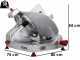 Berkel essentia gravit&agrave; BEG350B Triphas&eacute;e - Trancheuse avec lame en acier chrom&eacute; de 350 mm