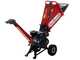 GeoTech-Pro PCS 50 L - Broyeur de branches thermique  - Moteur Loncin 6.5 HP