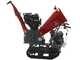 Blue Bird 310-SHL 1200 - Broyeur de branches autotract&eacute; &agrave; chenilles sur brouette - Moteur Loncin G420F