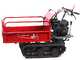 Blue Bird 310-SHL 1200 - Broyeur de branches autotract&eacute; &agrave; chenilles sur brouette - Moteur Loncin G420F