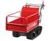 Blue Bird 310-SHL 1200 - Broyeur de branches autotract&eacute; &agrave; chenilles sur brouette - Moteur Loncin G420F