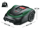 Robot tondeuse Bosch Indego M+ 700 - robot tondeuse avec batterie lithium 18 V