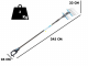 Campagnola Alice STAR 58 PLUS - 185-270 cm - Peigne vibreur &eacute;lectrique  - Batterie &agrave; dos incluse