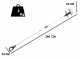 Campagnola Alice STAR 58 PLUS - 150-220 cm -  Peigne vibreur &eacute;lectrique - Perche aluminium