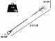 Campagnola Alice STAR 58 PLUS - Perche Carbone 150-220 cm - Peigne vibreur &eacute;lectrique 