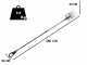 Campagnola Alice STAR 58 PLUS - Perche Carbone 150-220 cm - Peigne vibreur &eacute;lectrique 