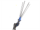 Campagnola Icarus V1 58 -  Peigne vibreur &eacute;lectrique - 200 cm Perche fixe en Carbone