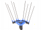 Campagnola Icarus V1 58  - Peigne vibreur &eacute;lectrique - 185-270 cm avec perche en carbone - Batterie &agrave; dos incluse