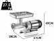 Tre Spade TC-32 Elegant/2CV - Hachoir &agrave; viande &eacute;lectrique - 1500 W - n&deg; 32