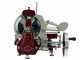 Berkel B2 Rouge -Trancheuse &agrave; volant avec pi&eacute;destal - Lame en acier chrom&eacute; de 265 mm