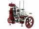 Berkel B2 Rouge -Trancheuse &agrave; volant avec pi&eacute;destal - Lame en acier chrom&eacute; de 265 mm