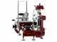 Berkel B2 Rouge -Trancheuse &agrave; volant avec pi&eacute;destal - Lame en acier chrom&eacute; de 265 mm
