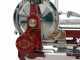 Berkel B114 - Trancheuse &agrave; volant avec pi&eacute;destal - Lame en acier au chrome de 320 mm - Rouge