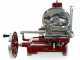 Berkel B114 - Trancheuse &agrave; volant avec pi&eacute;destal - Lame en acier au chrome de 320 mm - Rouge