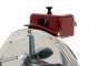 Berkel B114 - Trancheuse &agrave; volant avec pi&eacute;destal - Lame en acier au chrome de 320 mm - Rouge