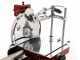 Berkel B114 - Trancheuse &agrave; volant avec pi&eacute;destal - Lame en acier au chrome de 320 mm - Rouge