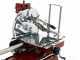 Berkel B114 - Trancheuse &agrave; volant avec pi&eacute;destal - Lame en acier au chrome de 320 mm - Rouge