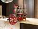 Berkel B114 - Trancheuse &agrave; volant avec pi&eacute;destal - Lame en acier au chrome de 320 mm - Rouge