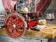 Berkel B114 - Trancheuse &agrave; volant avec pi&eacute;destal - Lame en acier au chrome de 320 mm - Rouge