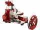 Berkel B114 - Trancheuse &agrave; volant avec pi&eacute;destal - Lame en acier au chrome de 320 mm - Rouge