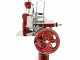 Berkel B114 - Trancheuse &agrave; volant avec pi&eacute;destal - Lame en acier au chrome de 320 mm - Rouge