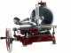 Berkel B114 - Trancheuse &agrave; volant avec pi&eacute;destal - Lame en acier au chrome de 320 mm - Rouge