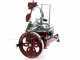 Berkel B114 - Trancheuse &agrave; volant avec pi&eacute;destal - Lame en acier au chrome de 320 mm - Rouge