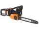 WORX WG384E - Tron&ccedil;onneuse &agrave; batterie 2 x 20V 2Ah - Guide 35 cm