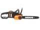 WORX WG384E - Tron&ccedil;onneuse &agrave; batterie 2 x 20V 2Ah - Guide 35 cm