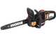WORX WG384E - Tron&ccedil;onneuse &agrave; batterie 2 x 20V 2Ah - Guide 35 cm