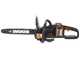 WORX WG384E - Tron&ccedil;onneuse &agrave; batterie 2 x 20V 2Ah - Guide 35 cm