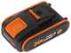WORX WG384E - Tron&ccedil;onneuse &agrave; batterie 2 x 20V 2Ah - Lame 35 cm 