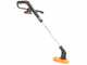 WORX twin pack WG927E - Tondeuse &agrave; gazon et coupe-bordure &agrave; batterie - 40V - 2x 2Ah
