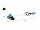 Makita DUR190LZX3 - Coupe-bordures sur batterie - 18V  3Ah