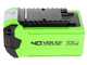 Greenworks G40LM35K2 - Tondeuse &agrave; gazon &eacute;lectrique &agrave; batterie - 40V 2Ah - Coupe 35 cm
