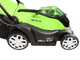 Greenworks G40LM35K2 - Tondeuse &agrave; gazon &eacute;lectrique &agrave; batterie - 40V 2Ah - Coupe 35 cm